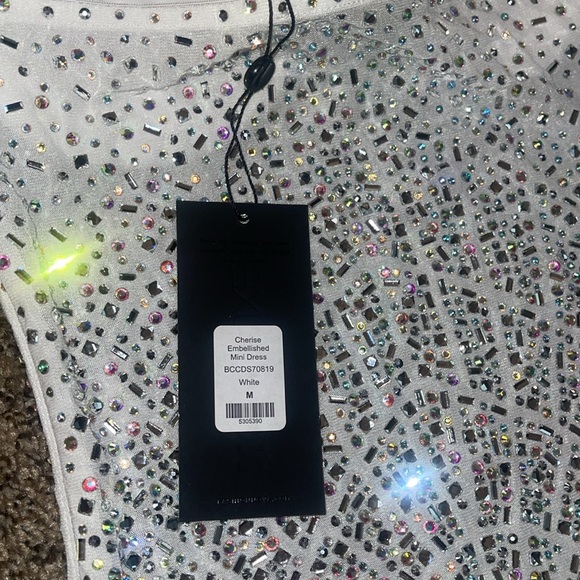 Cherise Embellished Mini Dress NWT - Picture 3 of 5